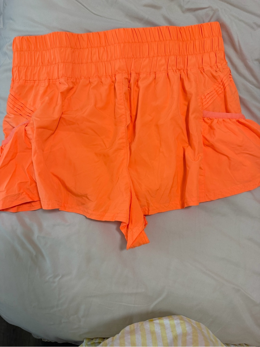 FP Movement by Free People Neon Orange Athletic Shorts
